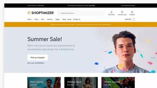 Shoptimizer theme pro